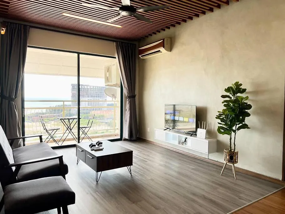 Apartament Casa Lago Melaka Raya 2Br/Wi-Fi/2Park/Cot/Smarttv