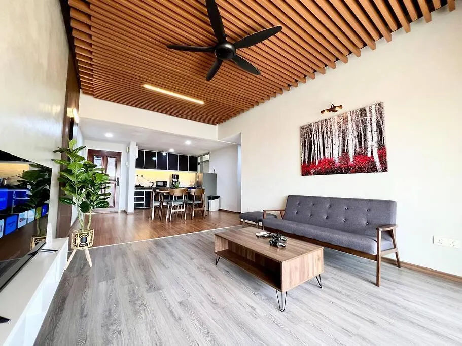 Casa Lago Melaka Raya 2Br/Wi-Fi/2Park/Cot/Smarttv Apartament