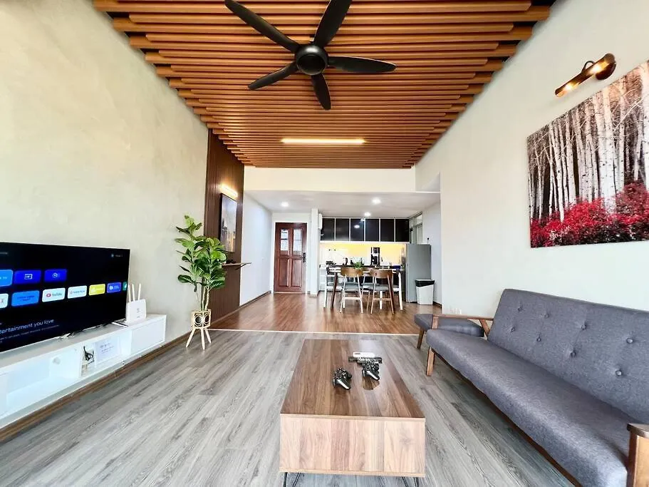 Casa Lago Melaka Raya 2Br/Wi-Fi/2Park/Cot/Smarttv Apartament